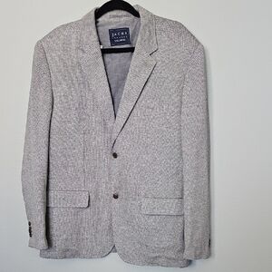 Jachs Men's Light Gray Sport Coat Blazer NWT Large